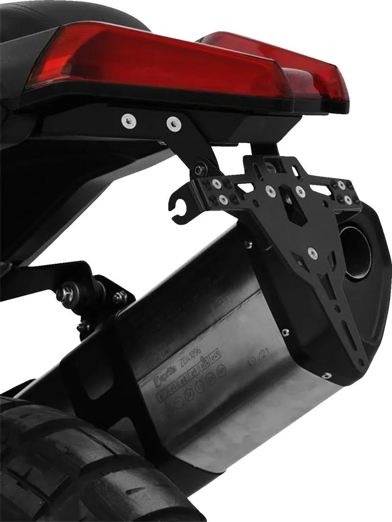 Porta targa ZIEGER Pro compatibile con Aprilia Tuareg 660
