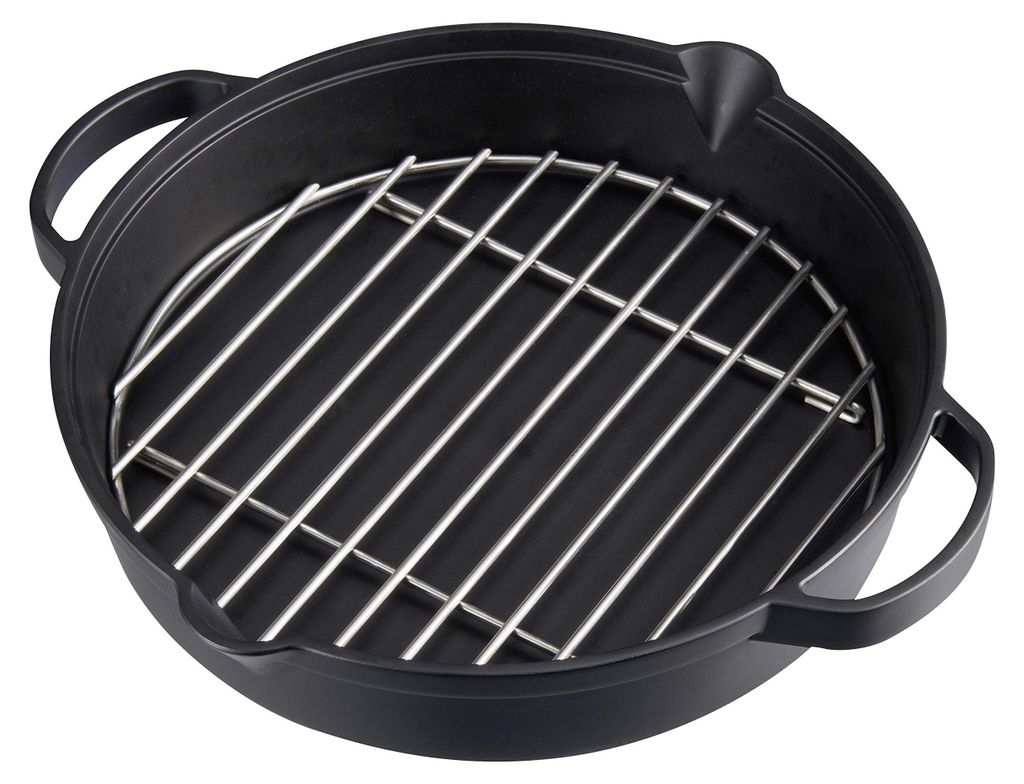 CM Gusseiserne Pfanne mit Grillrost Produktbild 