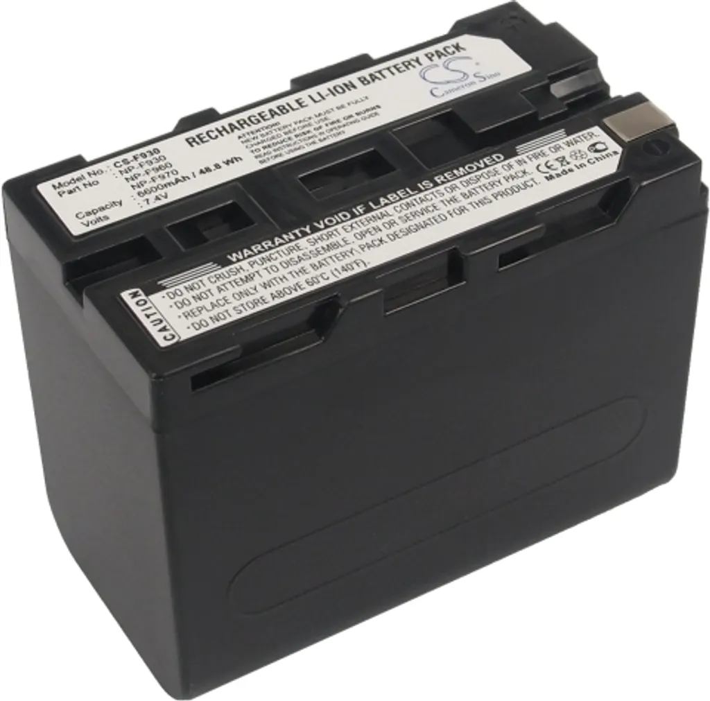Batterie Haute Capacité Compatible PIX-E et Mixeurs Audio Vidéo Pro