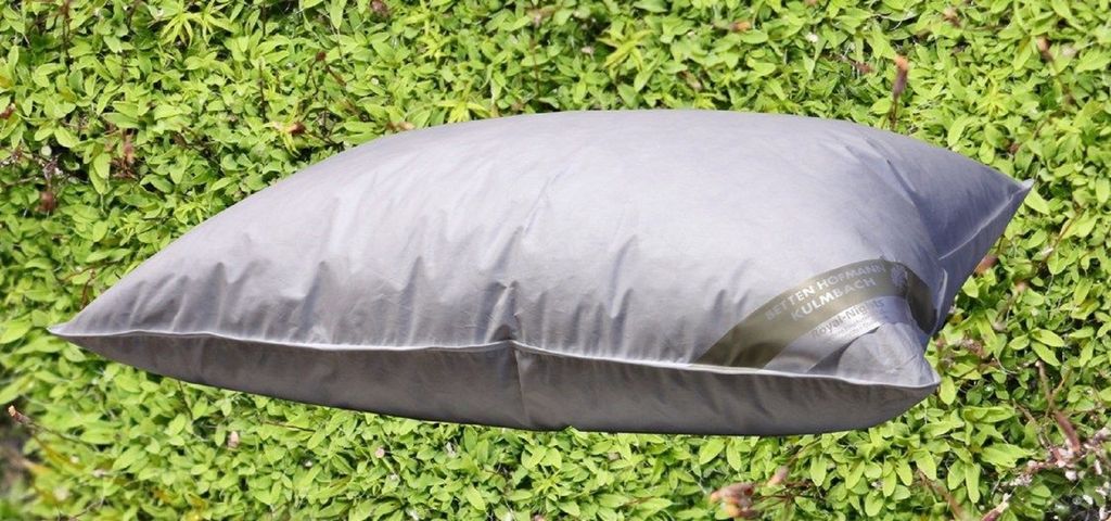 SCHWEIZ Kissen Kopfkissen Federkissen 65x100 30% Daunen strapazierfähig weich 900 g soft