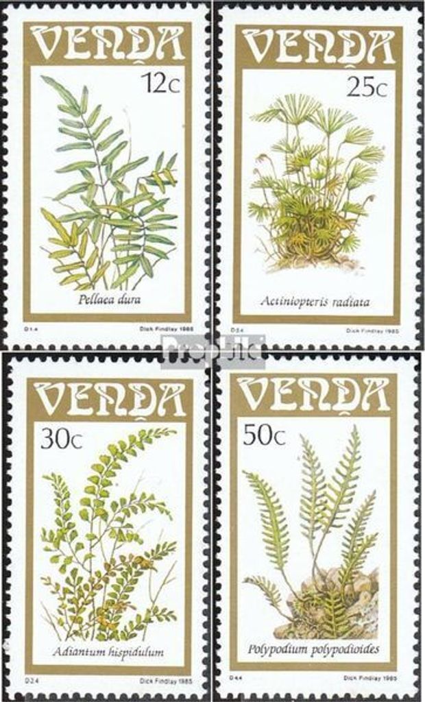 Briefmarken Südafrika - Venda 1985 Mi 116-119 (kompl.Ausg.) Produktbild 