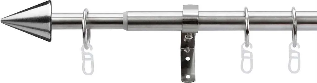 Set de garniture Palma en acier inoxydable extensible de 120 à 230 cm
