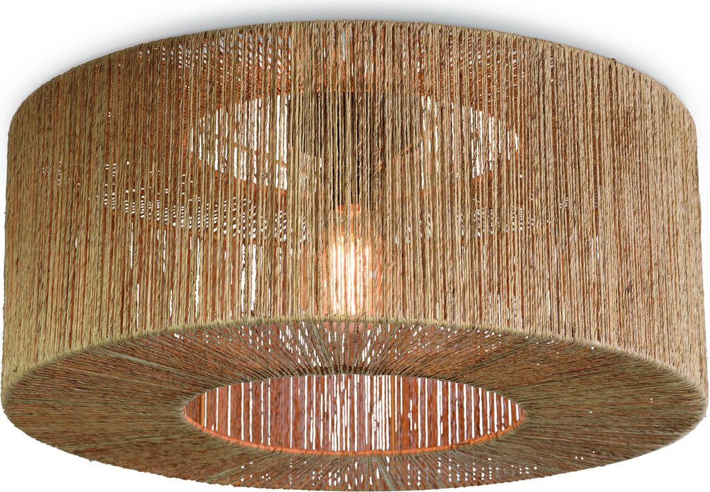 GOOD&MOJO - Deckenleuchte Iguazu - Jute - Ø60cm