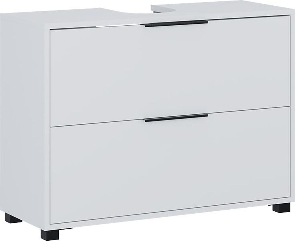Waschbeckenunterschrank Vicco Alina Weiß 80 x 60 cm mit 2 Produktbild 