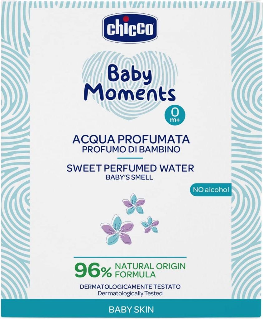 Chicco Baby Moments Parfümwasser 0m+, 100 ml Produktbild 