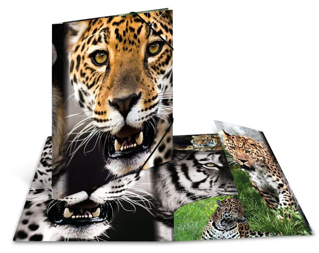 HERMA Sammelmappe A4 PP - Leopard, A4, Polypropylen (PP), Produktbild 