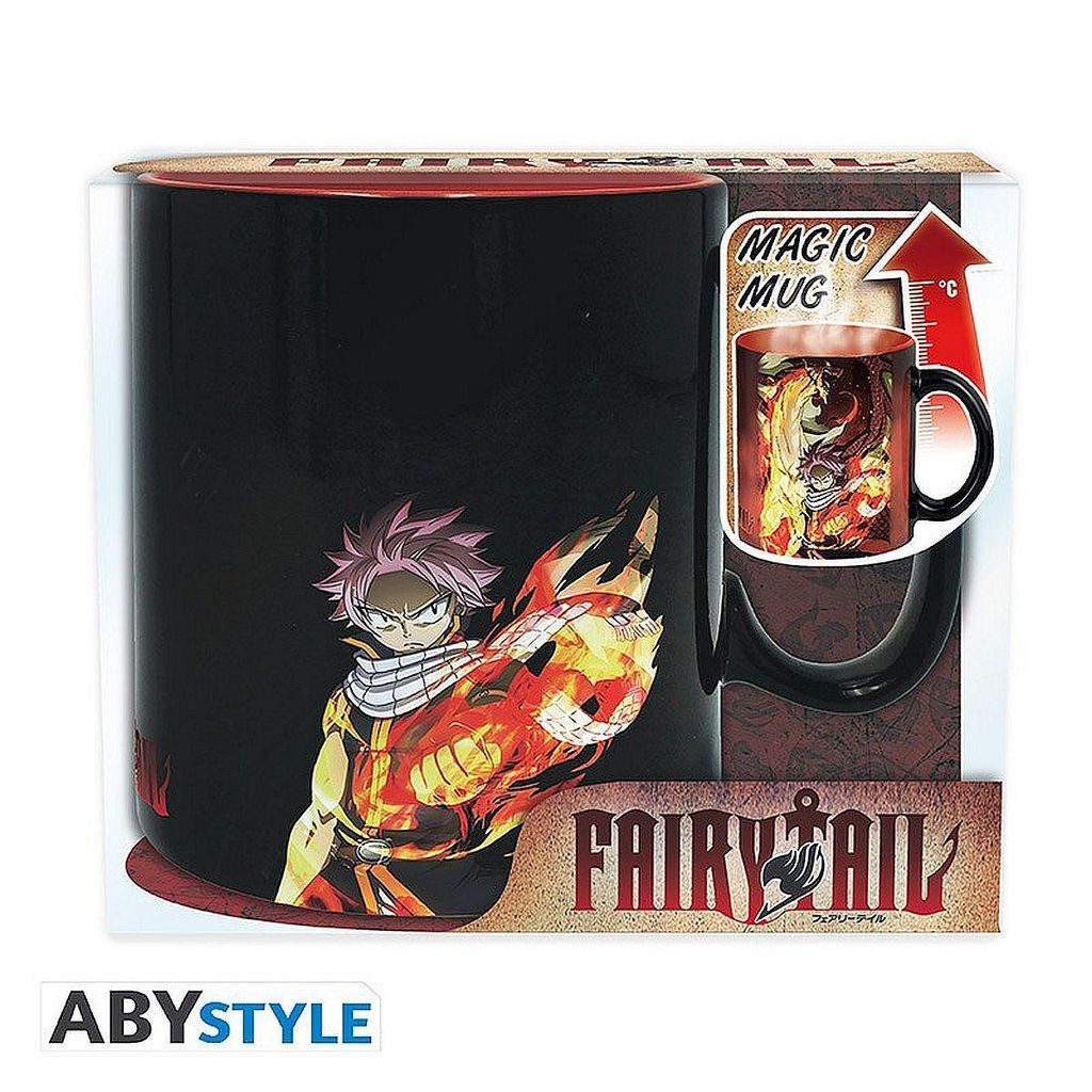 Fairy Tail Mug Heat Change 460 ml Natsu & Lucy Produktbild 