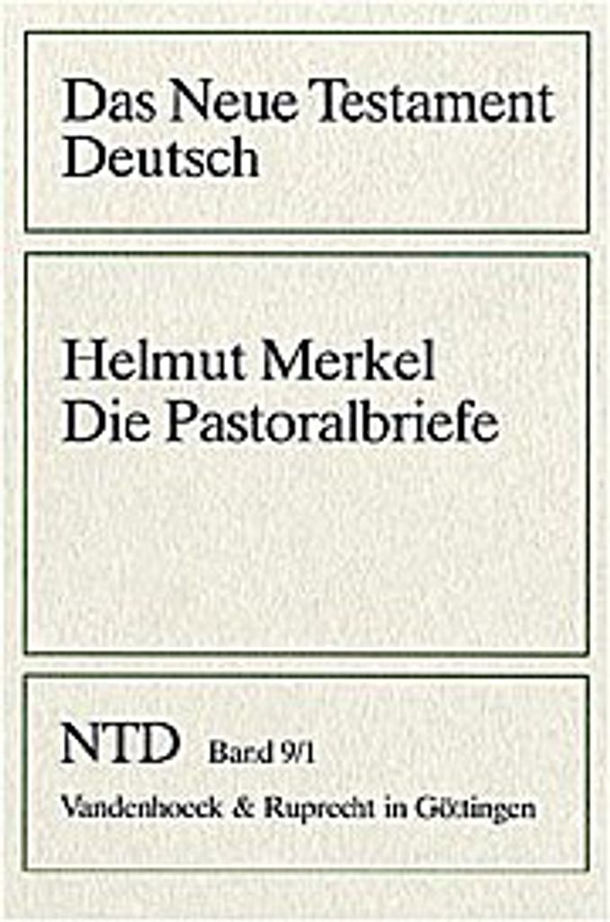 Die Pastoralbriefe