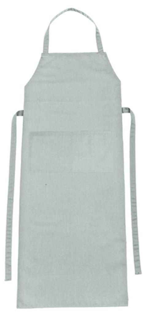 CG Workwear - "Verona" Latzschürze LT1404 (110 cm x 75 cm) (Hellgrau)