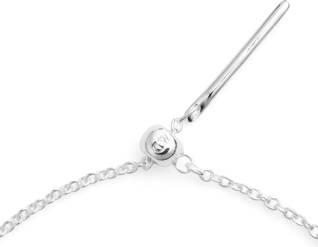 Bracelet chaîne Charms Daniel Wellington en argent 925 ajustable