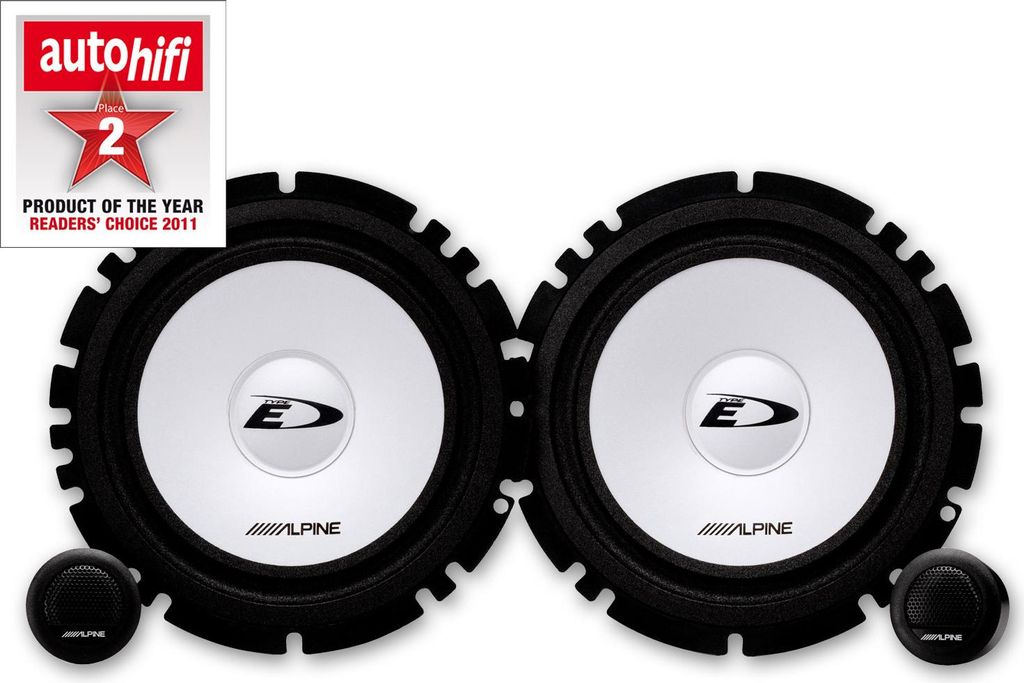 Alpine SXE-1750S – 2-drożne głośniki komponentowe 16,5 cm Zdjęcie produktu 