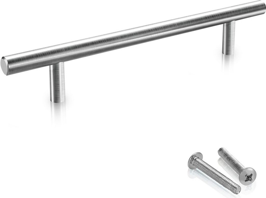 Jiubiaz Möbelgriffe Schrankgriffe Küche Schrankgriff Bad Küchengriff Büro Türgriff 156*96*12MM 20 Stück