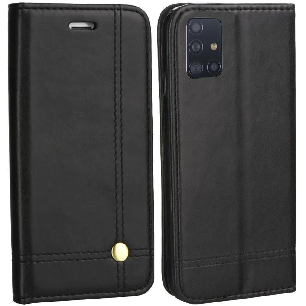 Custodia Book Samsung A13 5G EDLE | Cover Flip Black Robusta