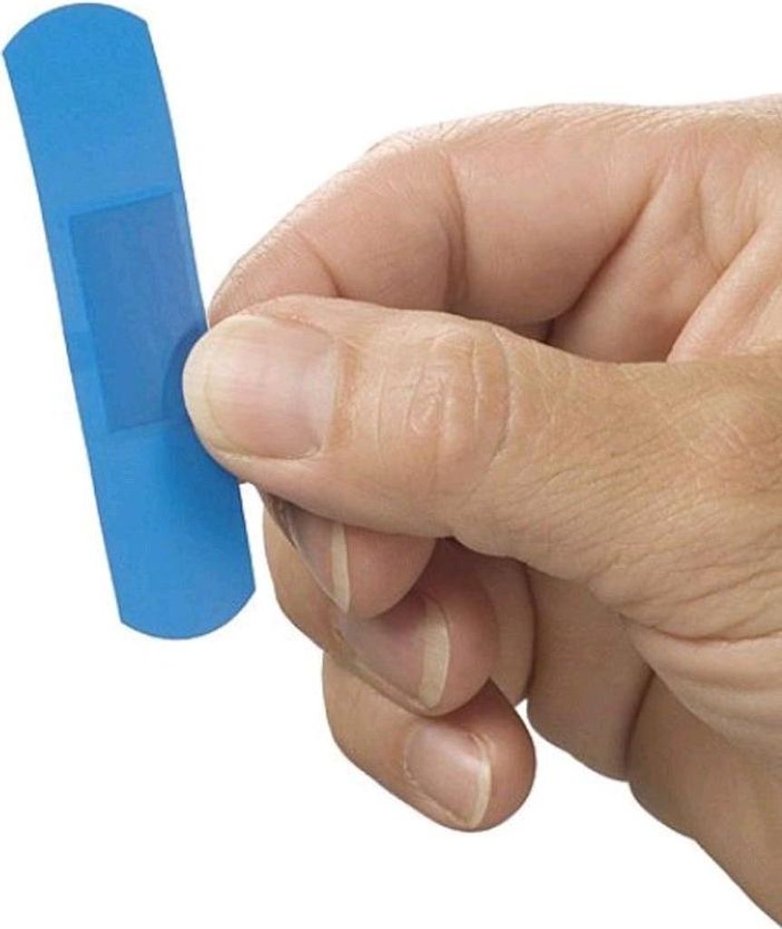 Detektierbare Pflaster, Pflasterstrips, blau, 72 x 19 mm, 25 St.