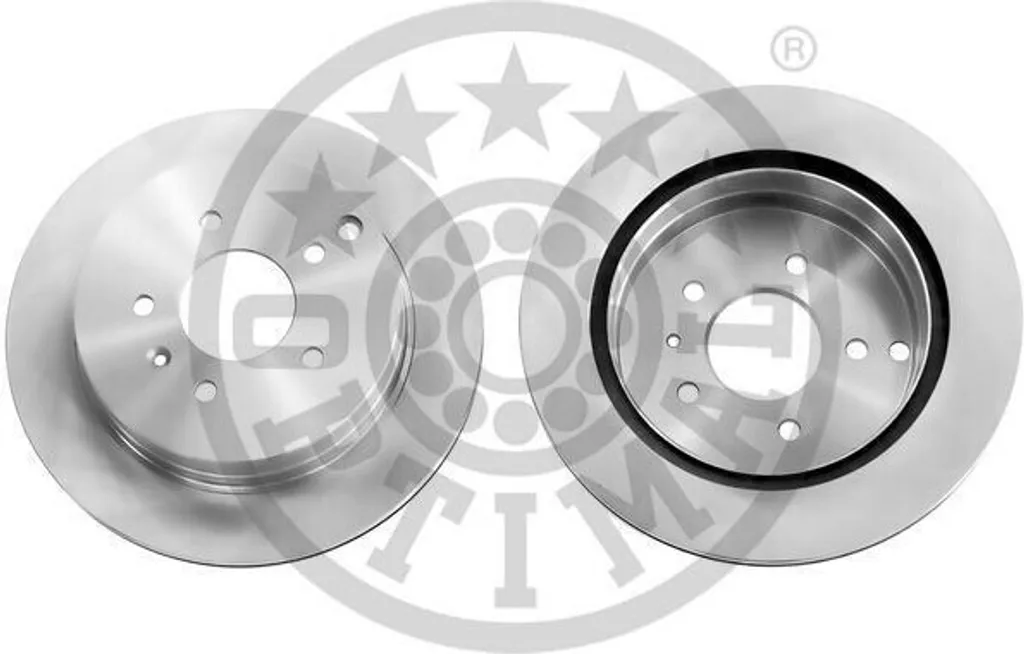 2x Disques de frein arrière OPTIMAL BS-8492C pour OPEL ANTARA 303mm