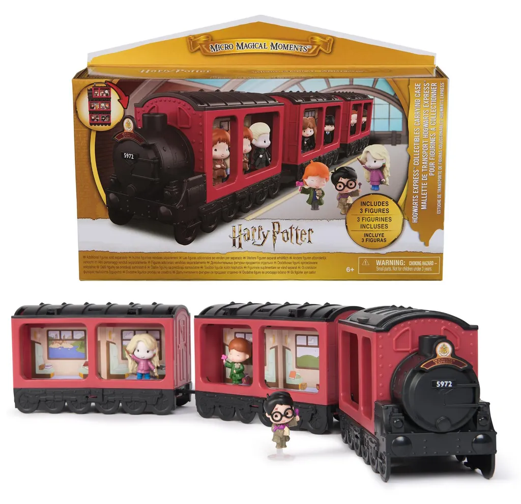 Boîtier de Collection Transparent GML Wizarding World pour Objets de Films