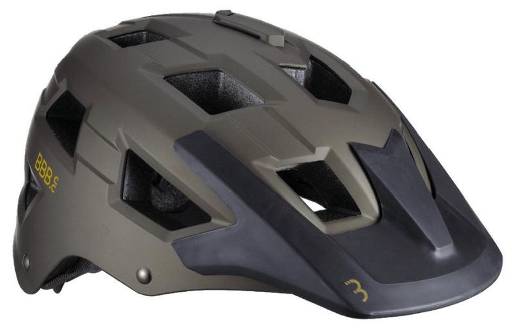BBB Cycling BBB Helme Nanga M (54-58cm) matt olivgrün - sicherer MTB-Helm für...