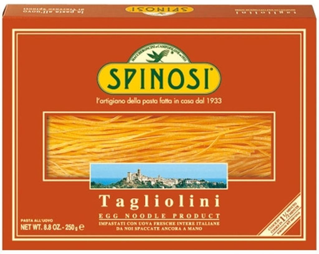Eierbandnudeln Tagliolini 250 gr. - Spinosi Produktbild 