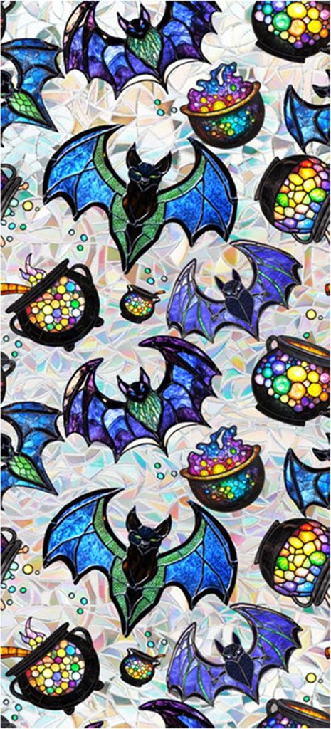 Regenbogen-Sichtschutzfolie für Fenster, Halloween, nicht klebender Glasaufkleber, Prisma, gebeizt, statisch haftend, Sonnenschutz, Sichtschutzauf...