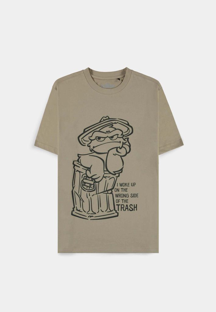 Sesame Street T-Shirt Herren Oskar - Wrong Side of The Trash grün XXL