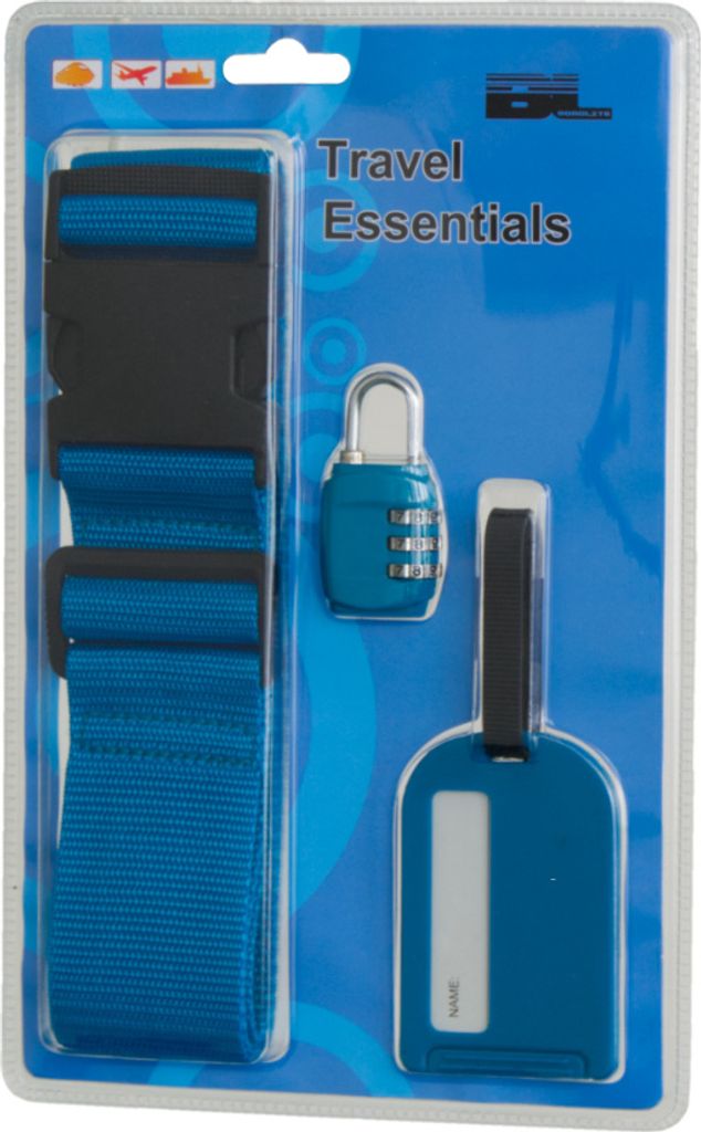 Reiseset BORDLITE WBAC03 - blau