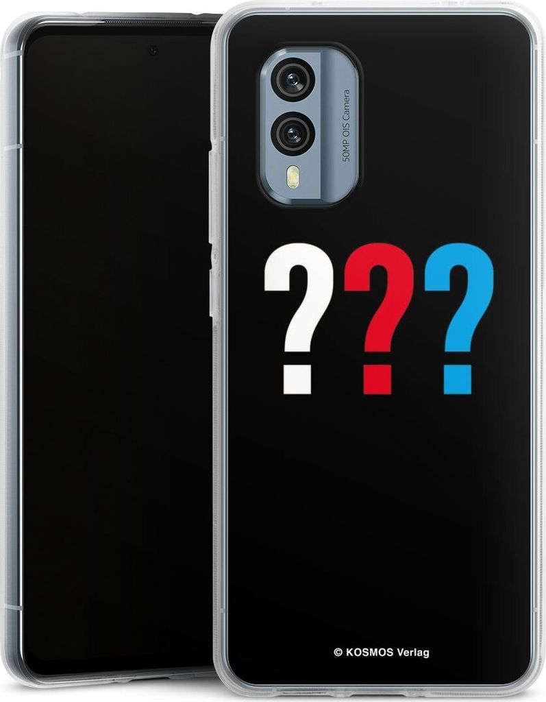 DeinDesign Handyhülle für Nokia X30 Silikon Hülle Case Smartphone Schutzhülle Logo Offizielles Lizenzprodukt Die drei ???