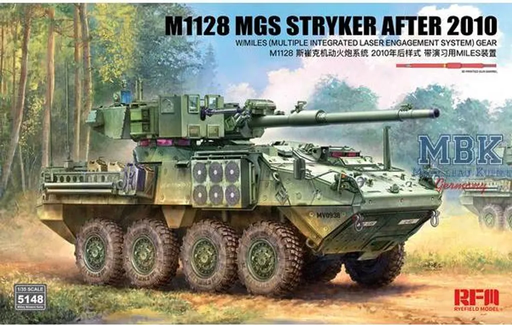 Kit M1128 MGS Stryker Réaliste : Finissez-en avec les Maquettes Imprécises