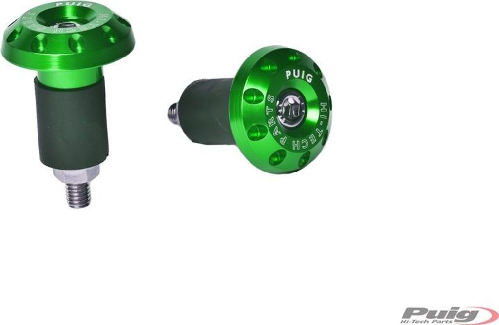 PUIG 6222V Lenkerenden Race passend fuer KTM 125 DUKE Grün