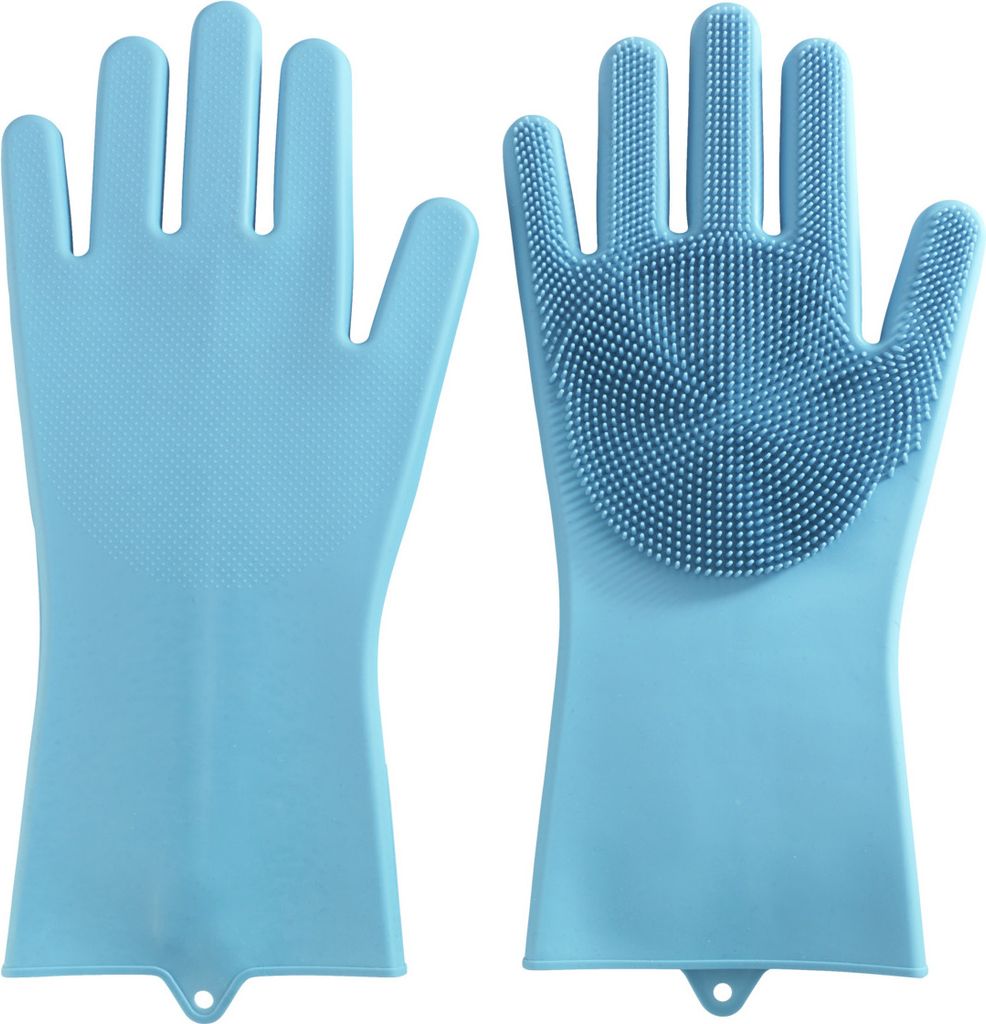 WENKO Silikon Handschuhe Putzen Spülen Haushalts Helfer Reinigung