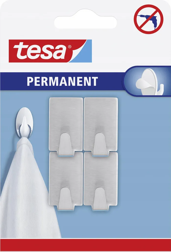 Ganci TESA 66612 Acciaio Inox Scontati | Set 2 Pezzi Professionali