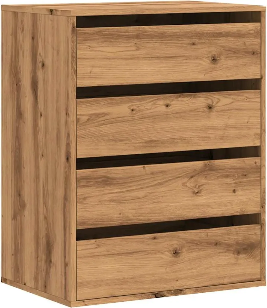 Cassettiera Rovere Artisan vidaXL 60x41x76 cm - Mobile Robusto Offerta