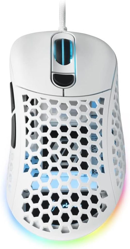 Sharkoon Light² 200 - Beidhändig - Optisch - USB Typ-A - 16000 DPI - Weiß