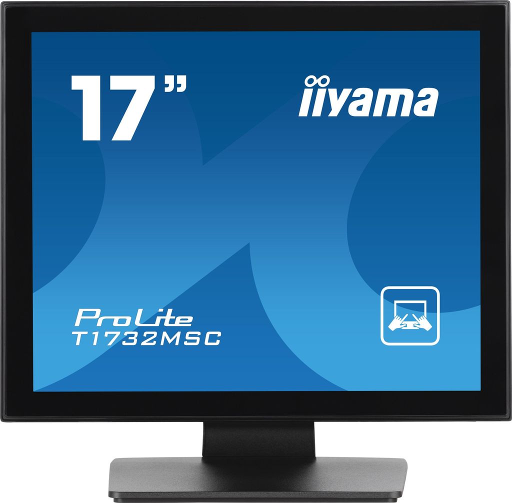 IIYAMA 43,2cm (17")   T1732MSC-B1SAG 5:4 M-Touch HDMI+DP bl Produktbild 