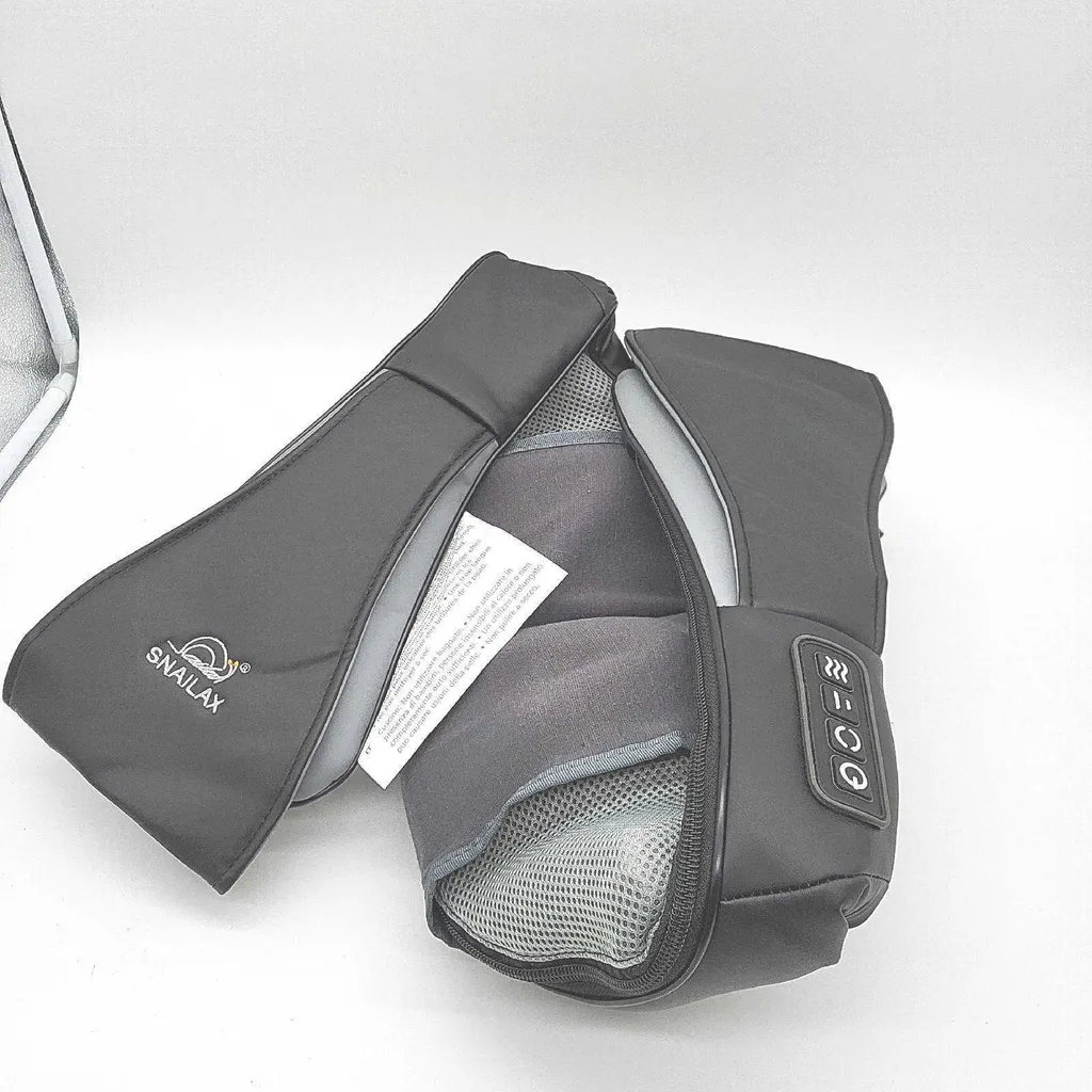 Snailax Masseur Shiatsu Nuque avec Fonction Chaleur et Design Ergonomique