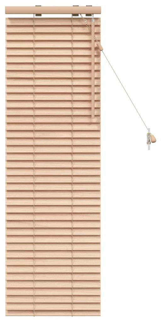 vidaXL Tende veneziane in legno effetto noce, 45 x 130 cm, Immagine del prodotto 