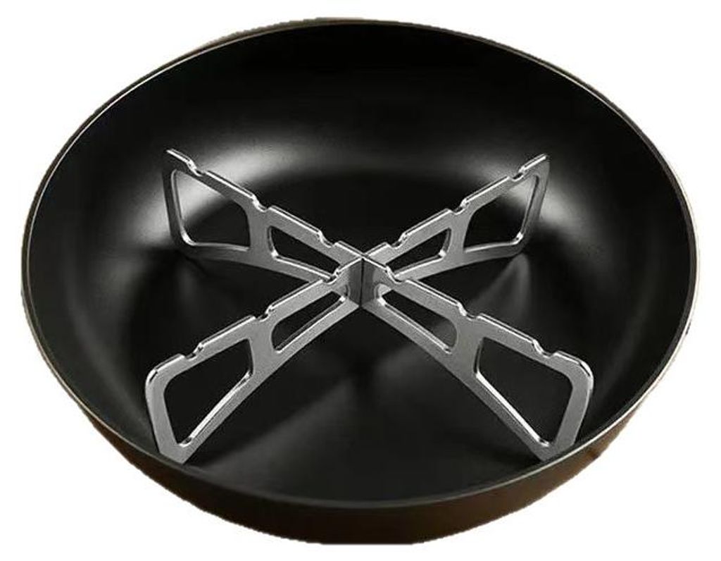 (2-teilig) Kochrost, Dampfkorb aus Edelstahl, herausnehmbarer Dampfrost, zum Kochen, Dämpfen und Abkühlen, tragbarer Dampfrost für Outdoor-Camping.