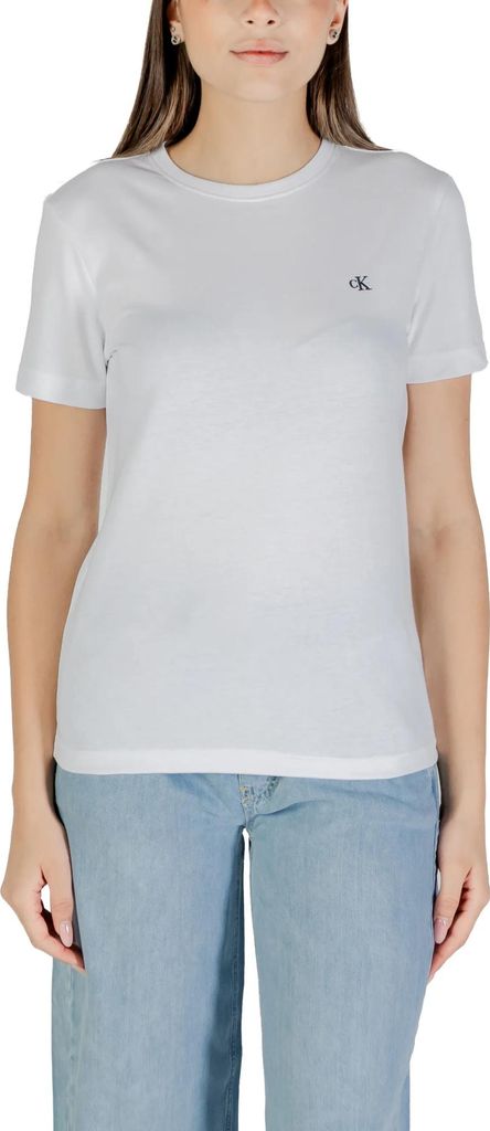 Calvin Klein Jeans T-Shirt Weiß 487055 : Größe - XS Größe: XS