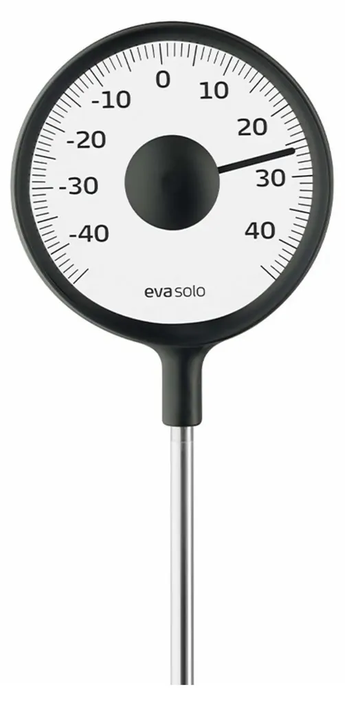 Thermomètre extérieur Eva Solo pour surveiller le gel dans le jardin