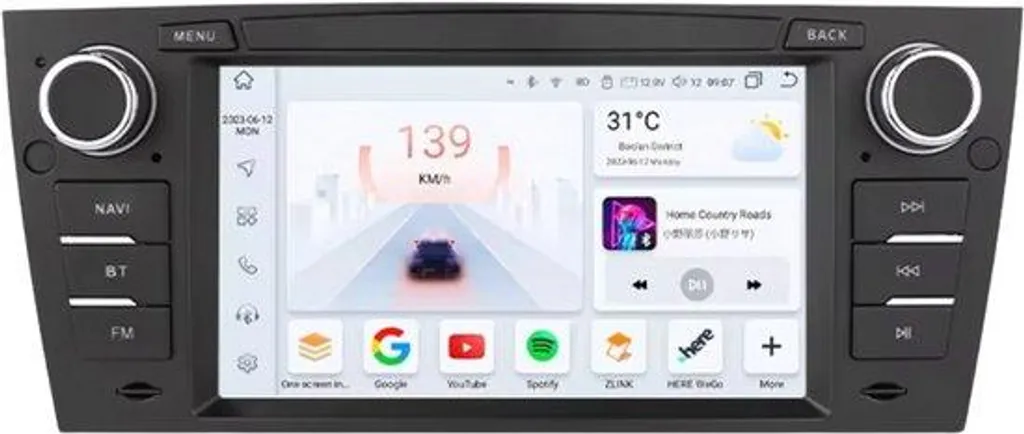 Système Multimédia Android pour BMW E90 E91 E92 E93 avec Bluetooth