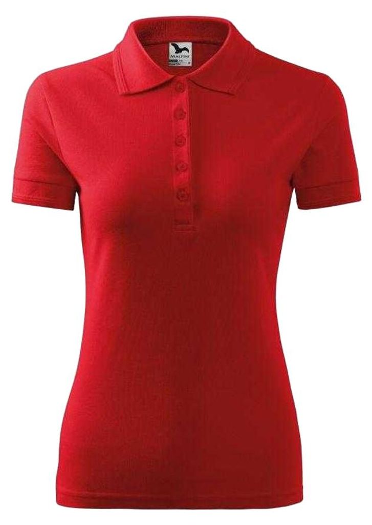 Adler - Poloshirt für Damen, Piqué PP10000 (XXL) (Rot)