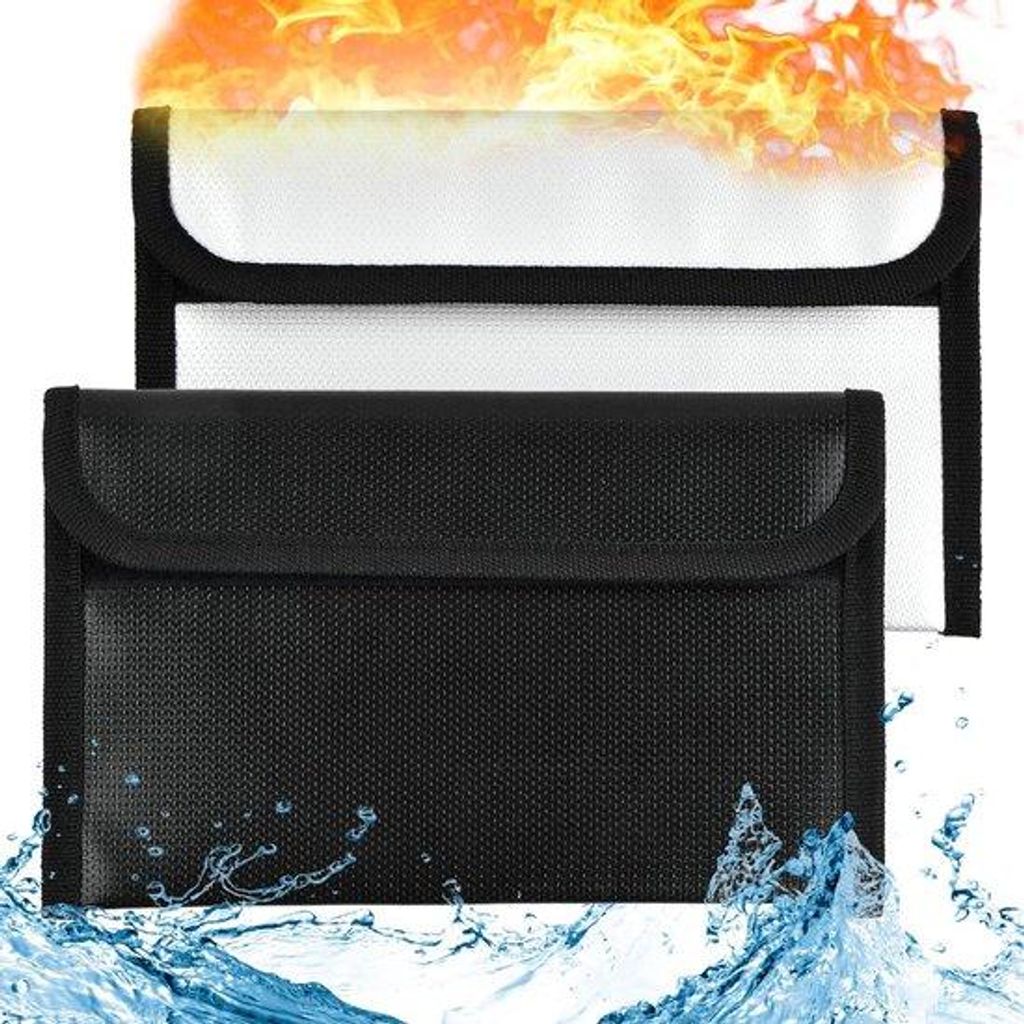 Reistas mit 2 Brand- und Wasserabwehrfächern für Dokumente, Pass und Wertgegenstände
