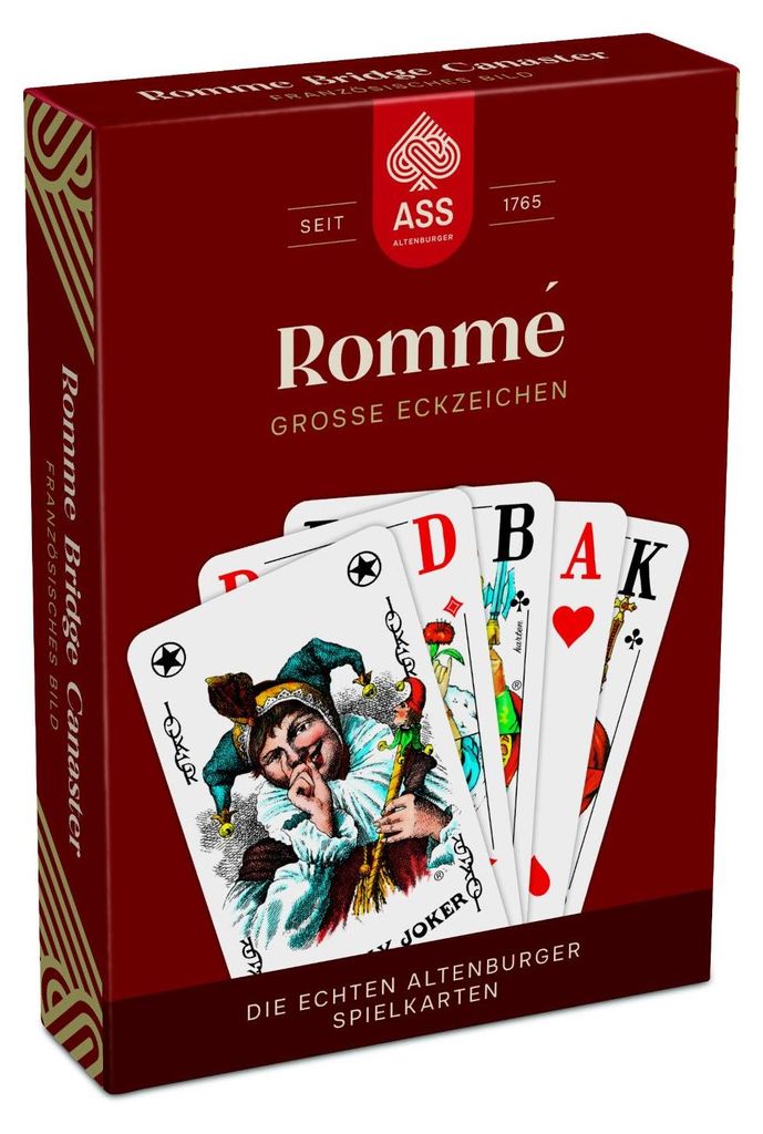 Senioren Rommé, französisches Bild Produktbild 