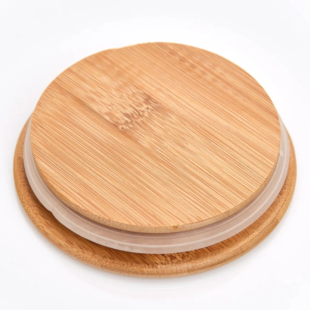 Zeller Stripes Barattolo Ceramica 580ml con Coperchio Bambù - Shop Online