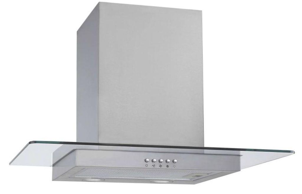 Hotte murale PKM GS1-60CIXPH l x p 60 x 33 cm inox Image du produit 