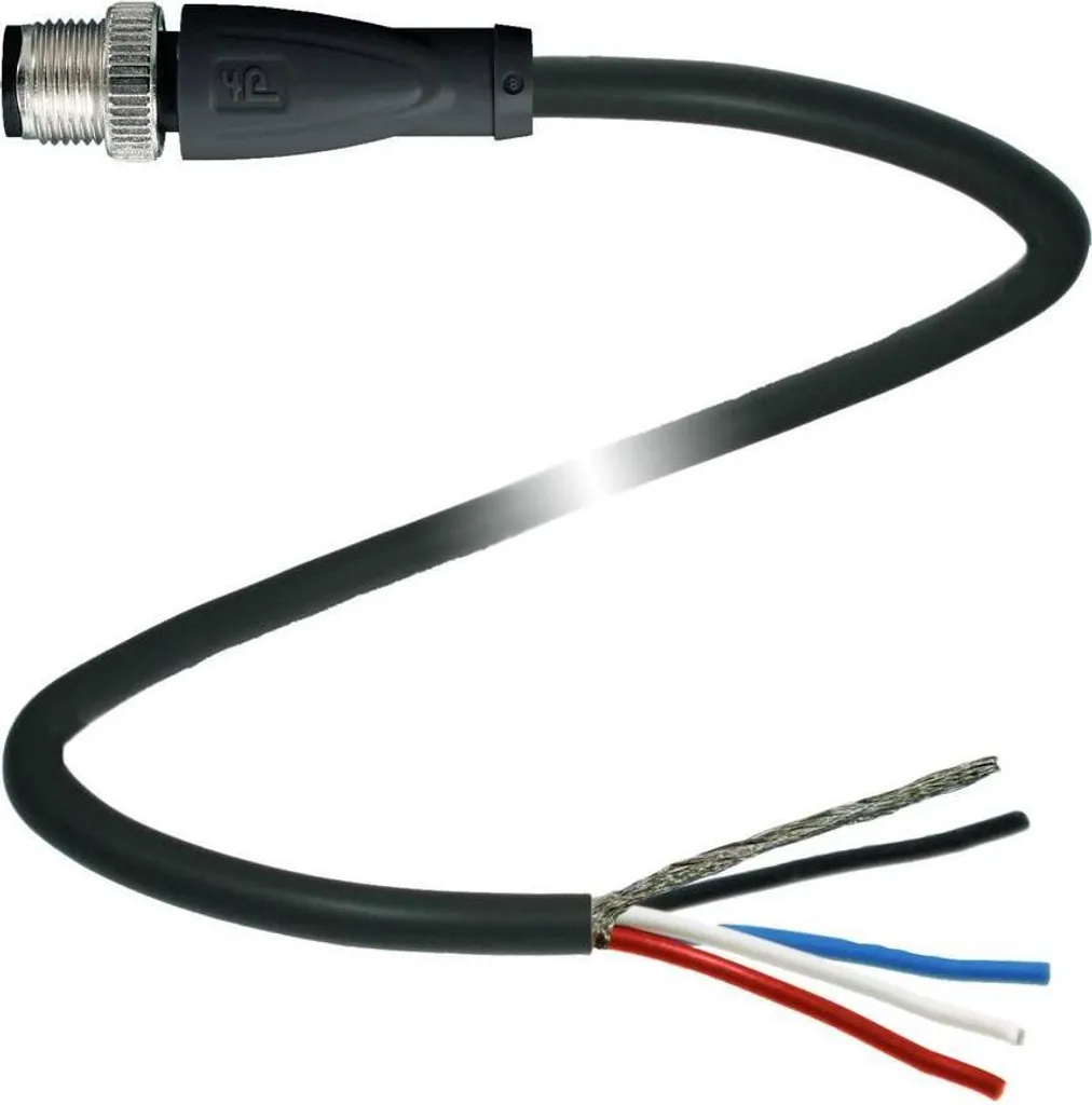 Câble Pepperl+Fuchs 310003 anti-vibration M8 M12 3m pour milieu rude