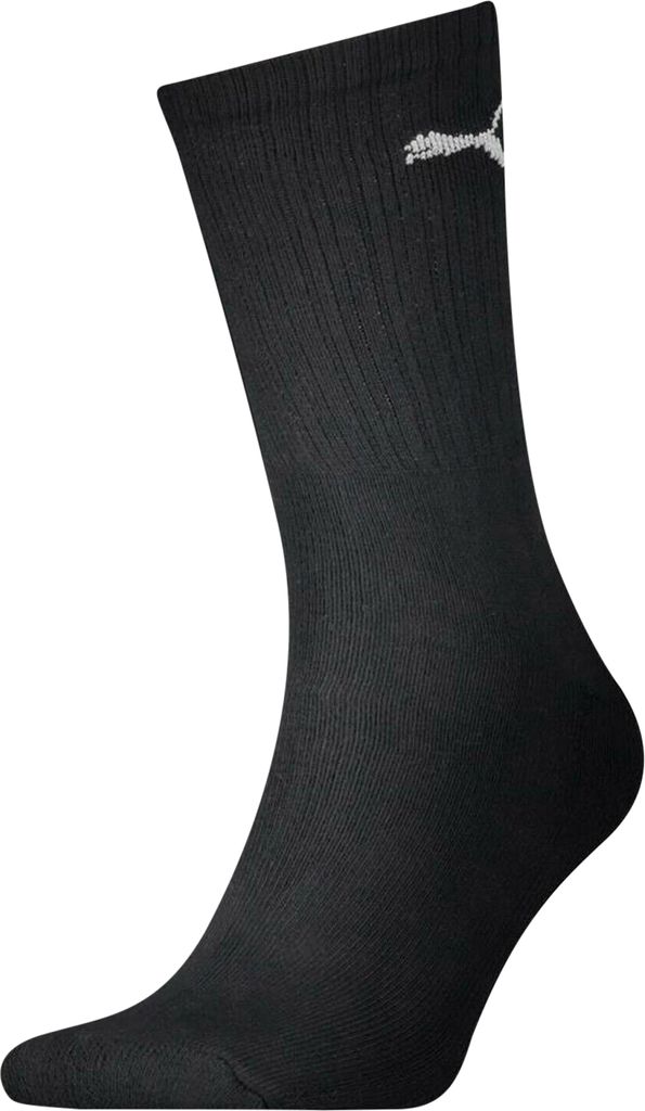 Puma Unisex Sportsocken für Erwachsene, 3er-Pack RD259 (39-42 EU) (Schwarz)
