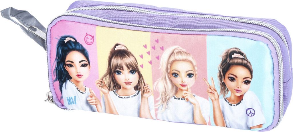 Depesche Schlamper Mäppchen TOPModel Snap Shots lila Produktbild 1