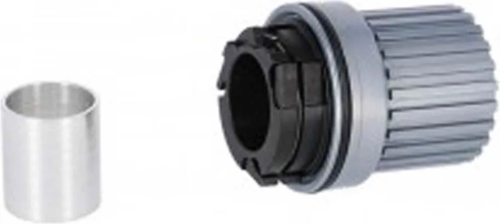 Corps de roue libre XLC WS-M04 résout jeu cassette Shimano Spline gris