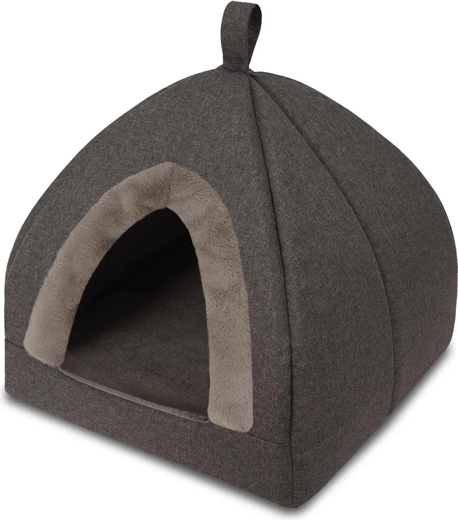 Letto a Grotta Ortopedico 45x46x46 cm per Cani e Gatti | Petzzz