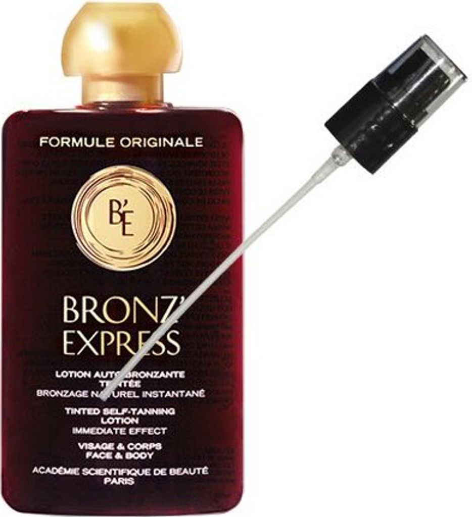 Academie Bronz Express Lotion + Pumpe